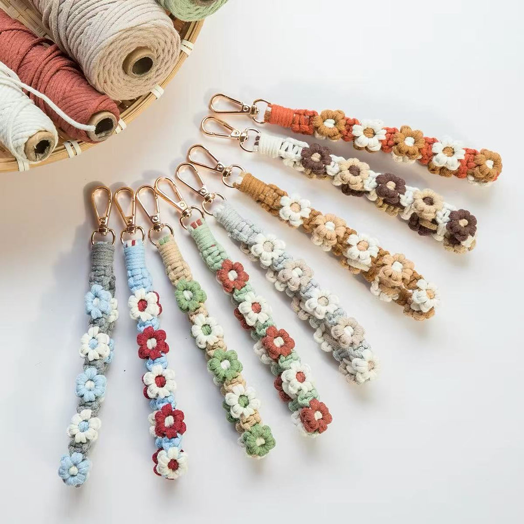 DIY cartoon keychain strap cute decorative chain