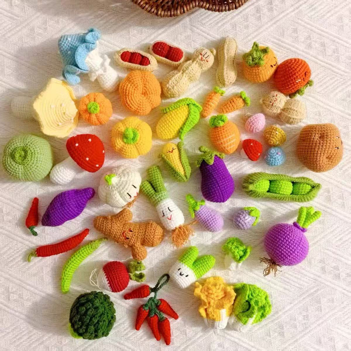 Crocheted Vegetarian Dish