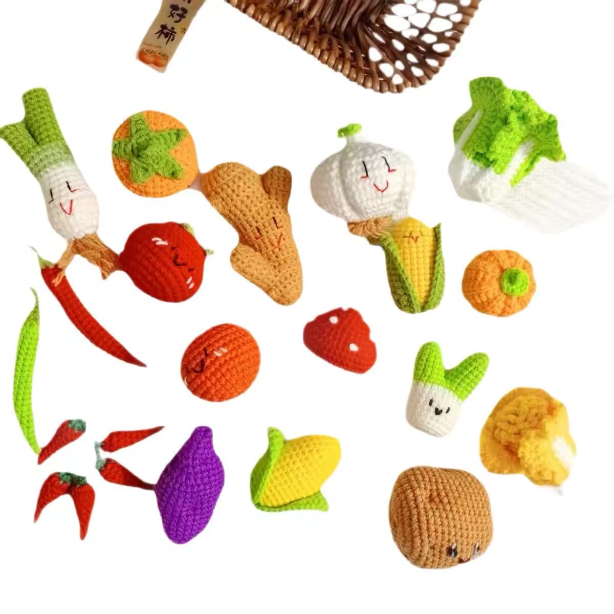 Crocheted Vegetarian Dish
